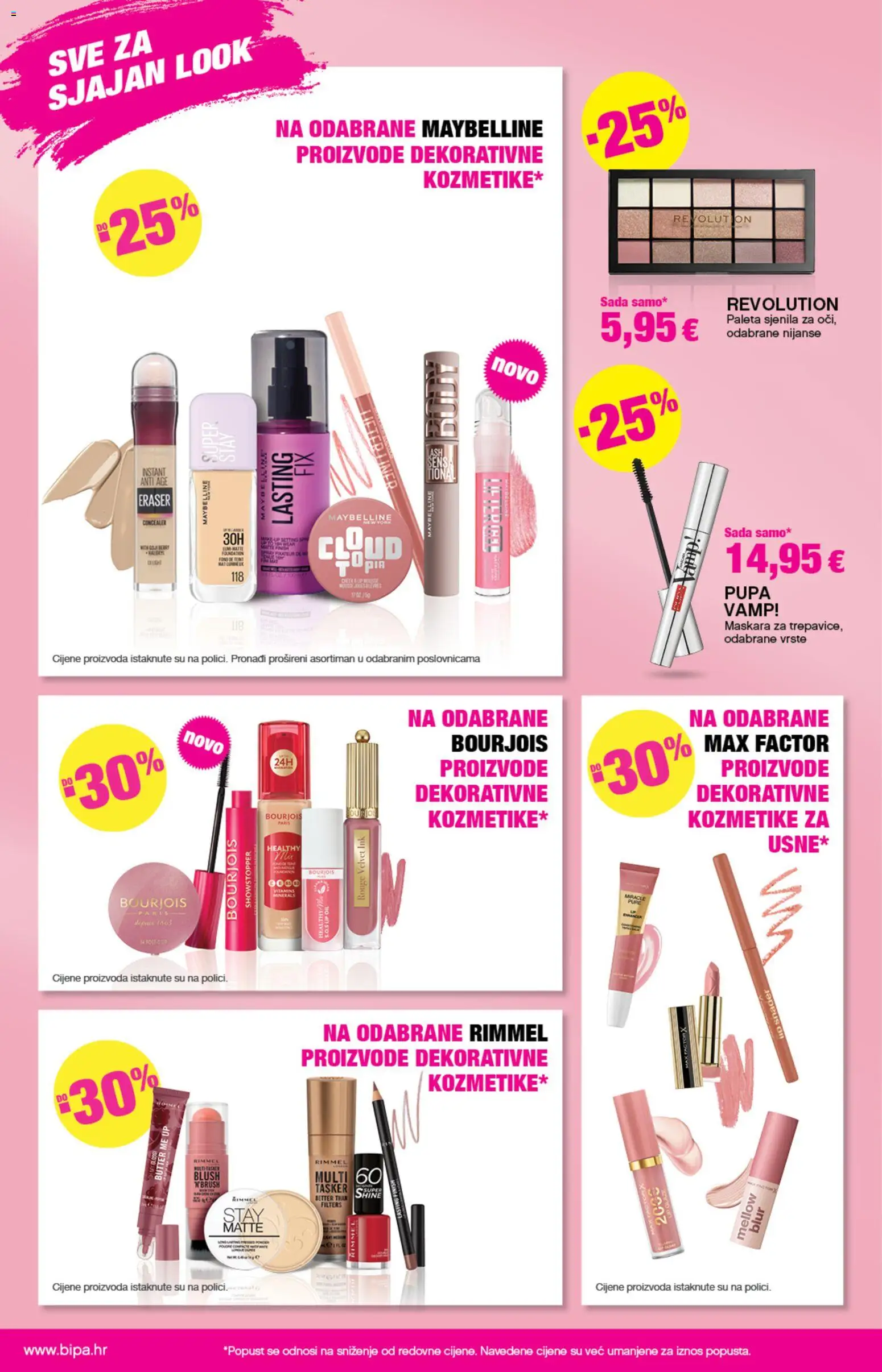 Bipa katalog | vrijedi od 17.09.2026 | Stranica: 2 | Proizvodi: Concealer, Maskara, Finish, Maybelline