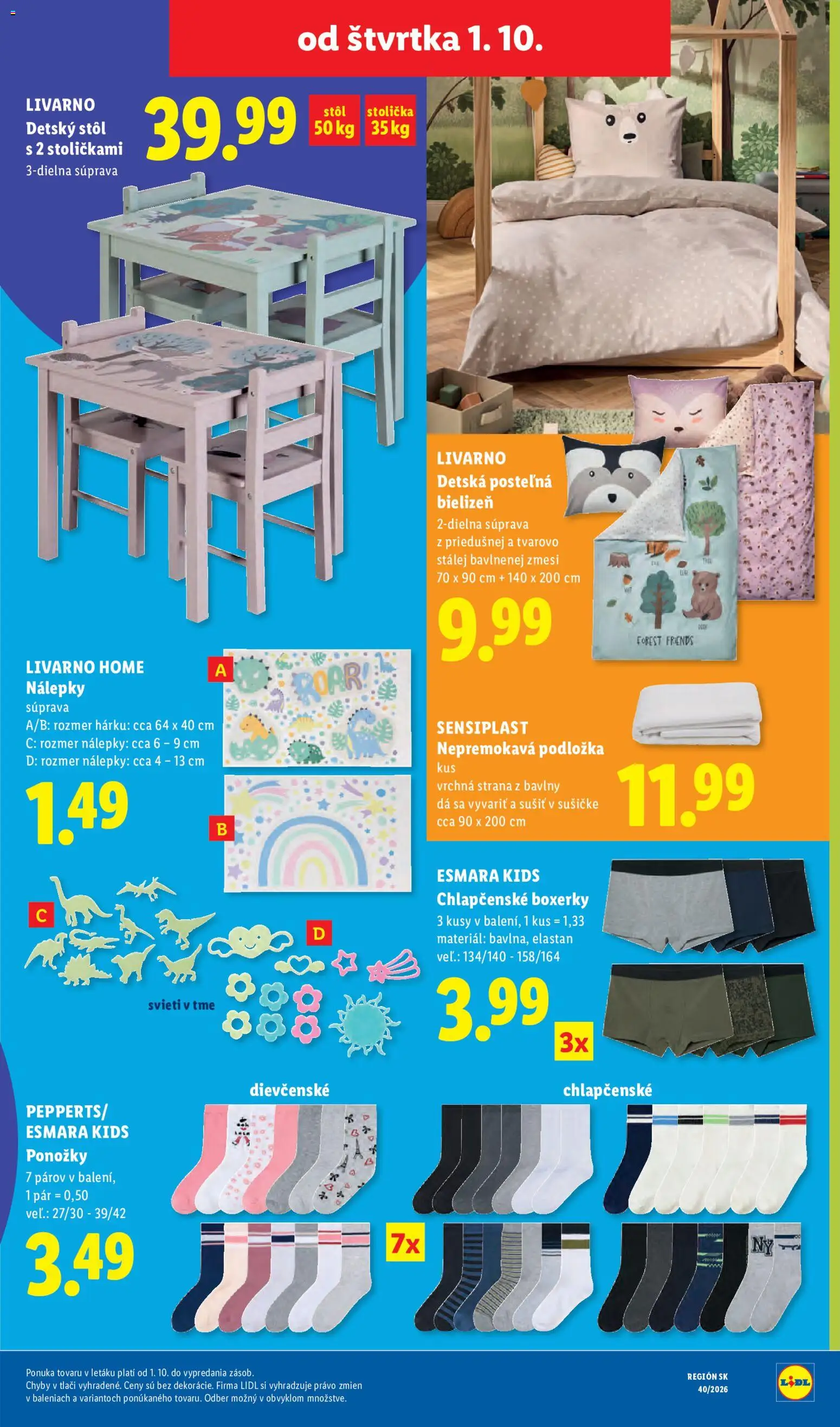 Nové Lidl akcie – leták je platný od 28.09.2026 | Strana: 89