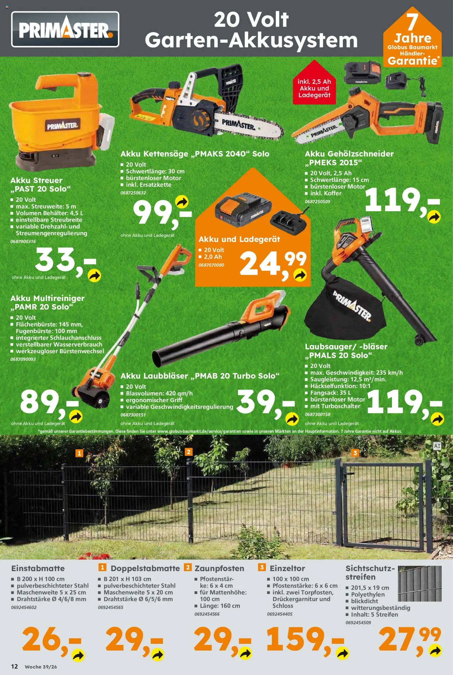 Globus Baumarkt Prospekt Dietzenbach – gültig ab 20.09.2026 | Seite: 12 | Produkte: Koffer, Ladegerät
