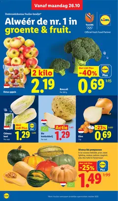 Broccoli, Broccoli Per 500 g - Voorbeeld van een folder van Lidl, geldig van 26-10-2026 | Pagina: 4