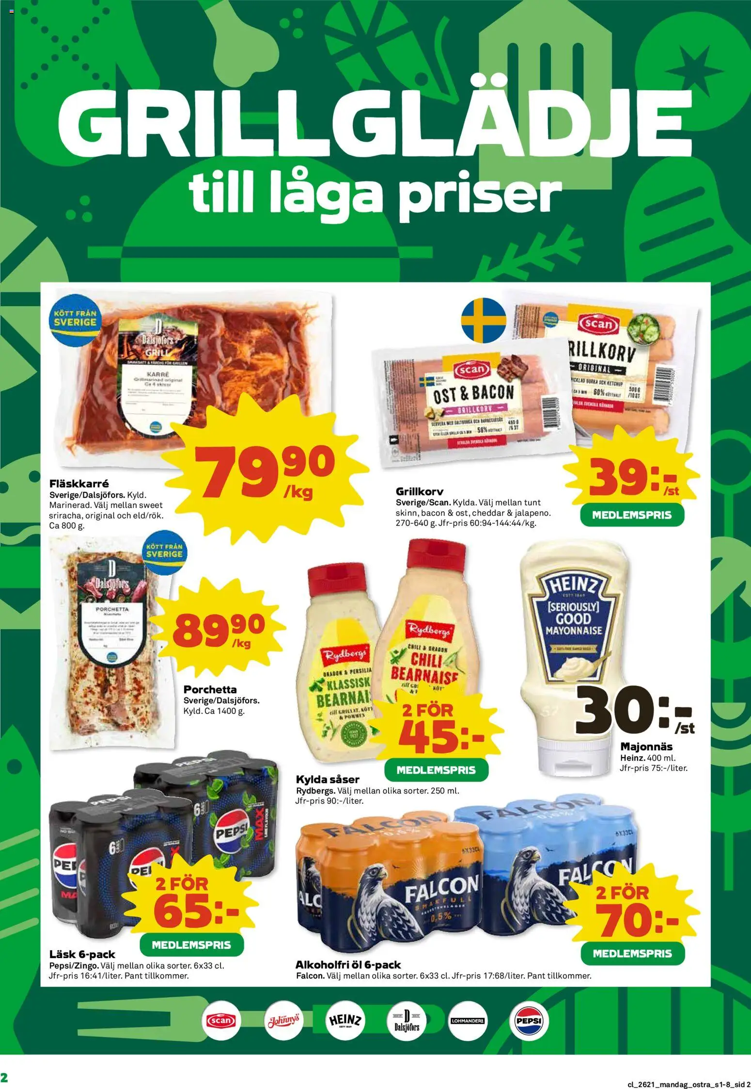 Coop Daglivs reklamblad aktuell från 18.05.2026 | Sida: 2