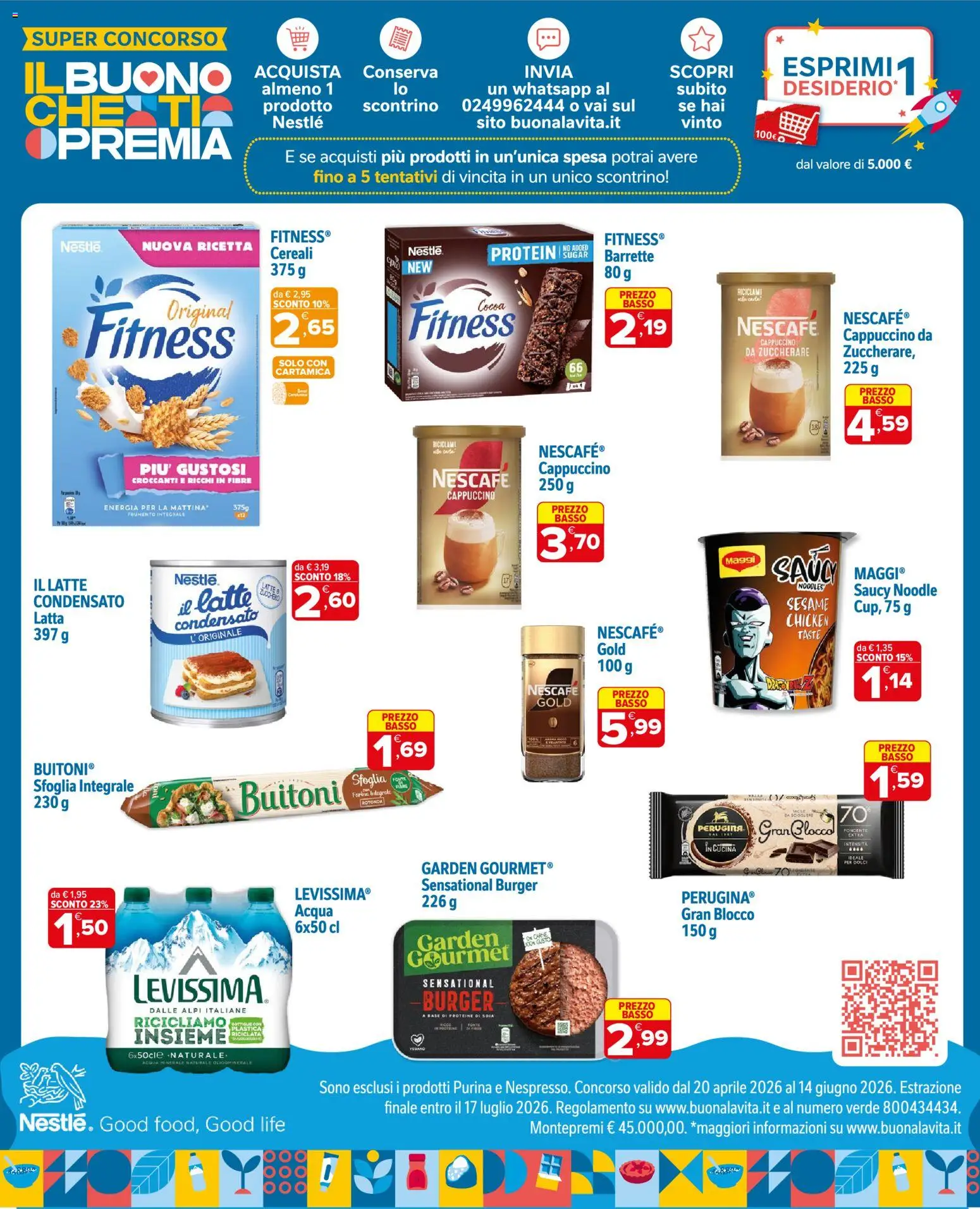 Volantino Iperal del 04.06.2026 | Pagina: 13 | Prodotti: Cereali, Acqua, Latte, Acqua minerale