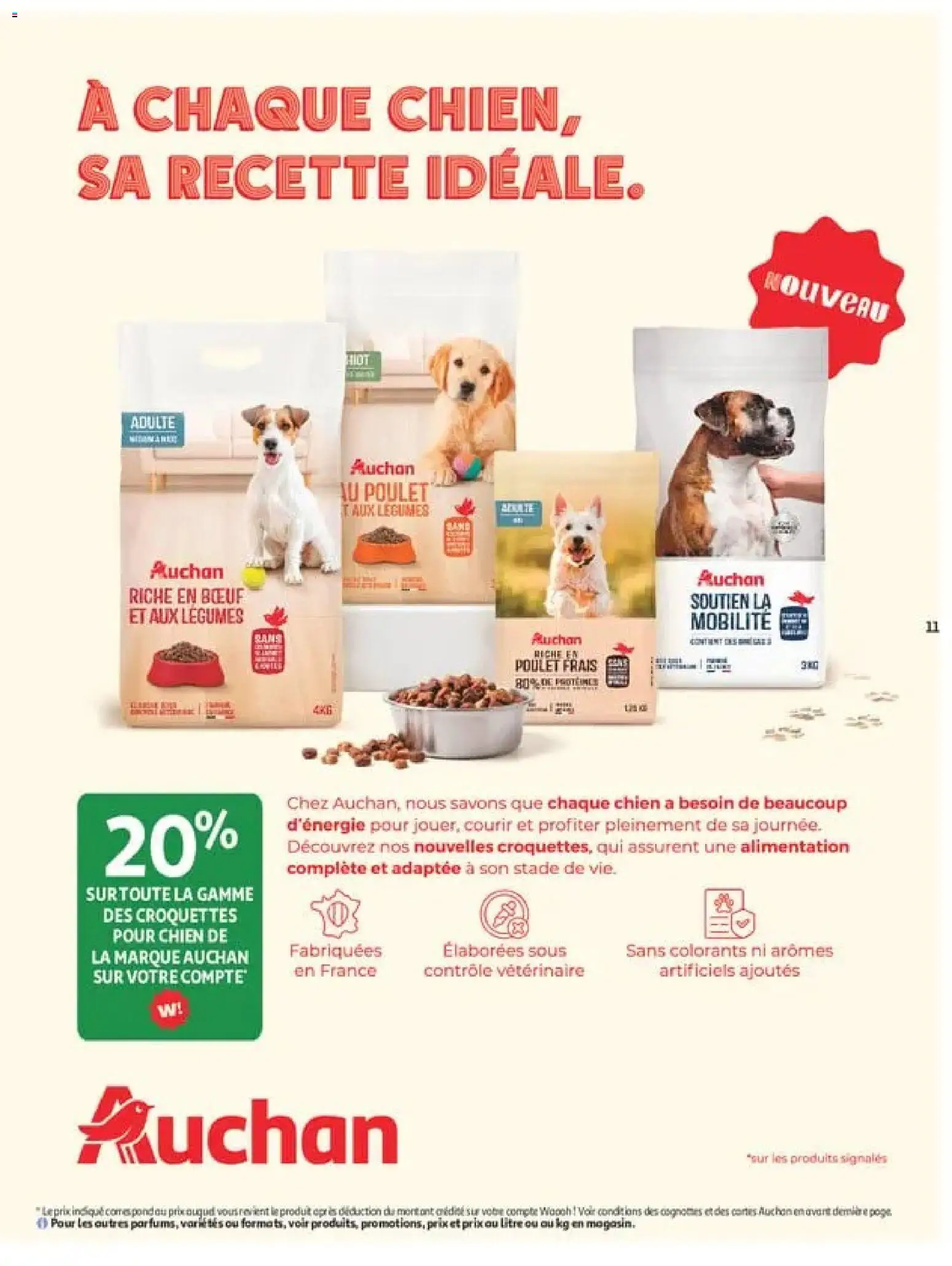 {H1} | Page: 13 | Produits: Croquettes, Alimentation, Poulet, Croquettes pour chien
