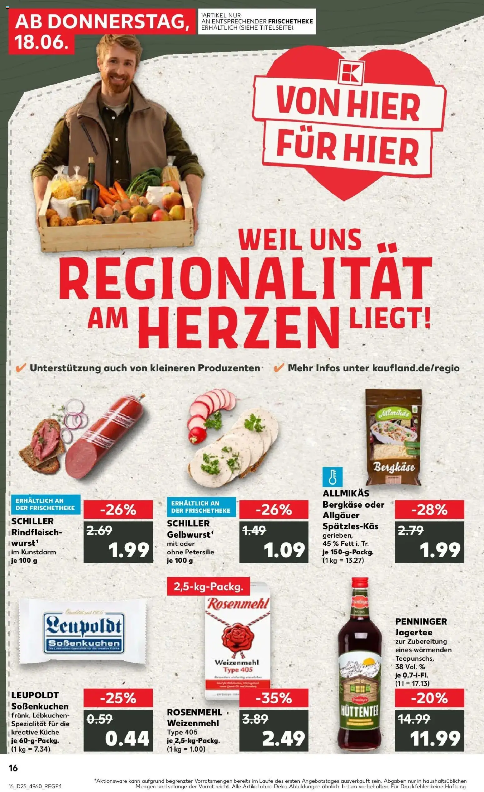 Kaufland Prospekt Hof – gültig ab 18.06.2026 | Seite: 1