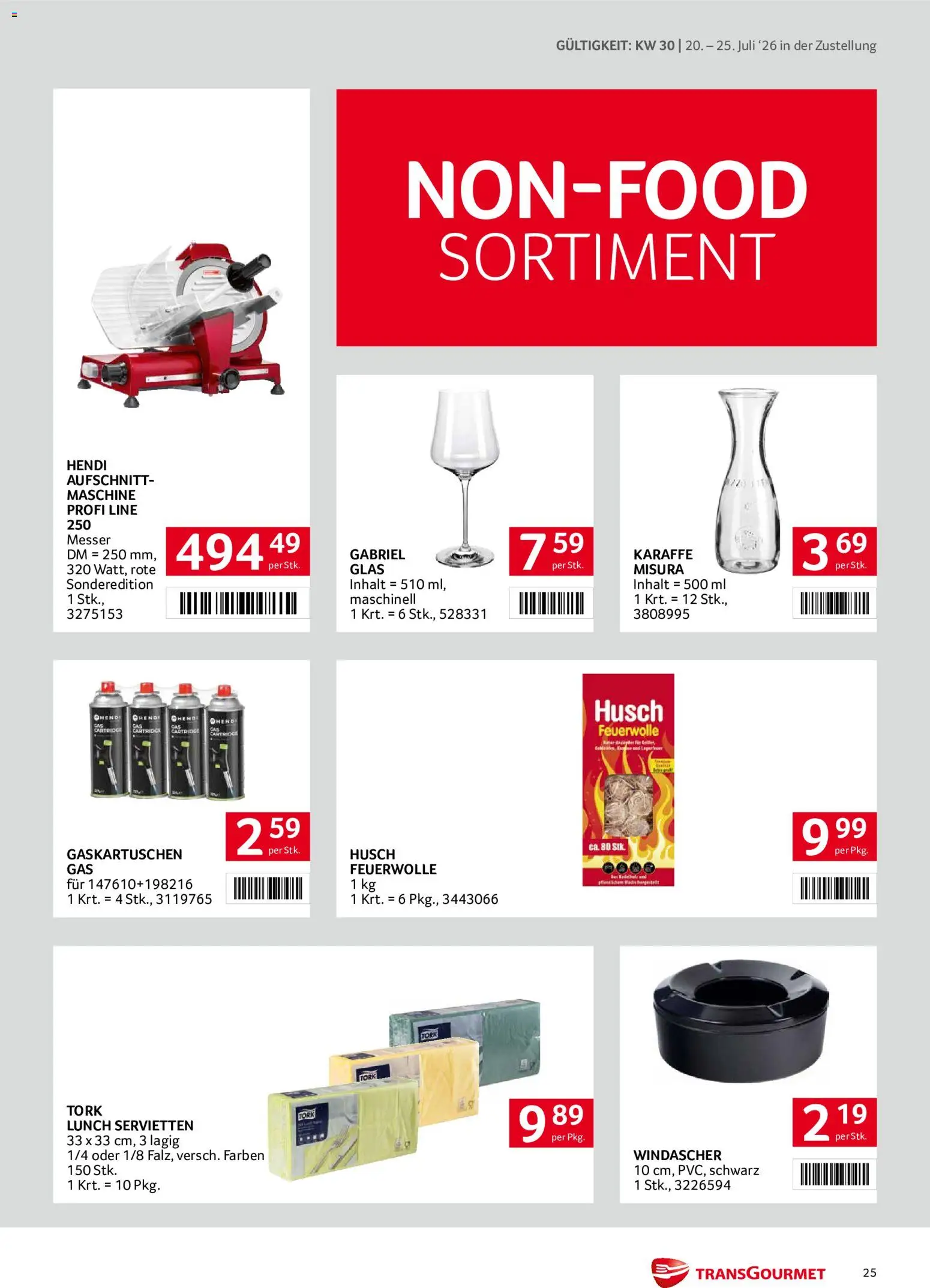 Transgourmet Zustellaktion gültig ab 20.07.2026 | Seite: 25