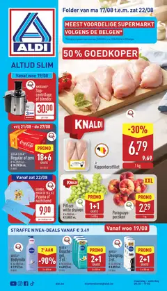 Aldi folder week 34 - Voorbeeld van een folder van Aldi, geldig van 17/08/2026