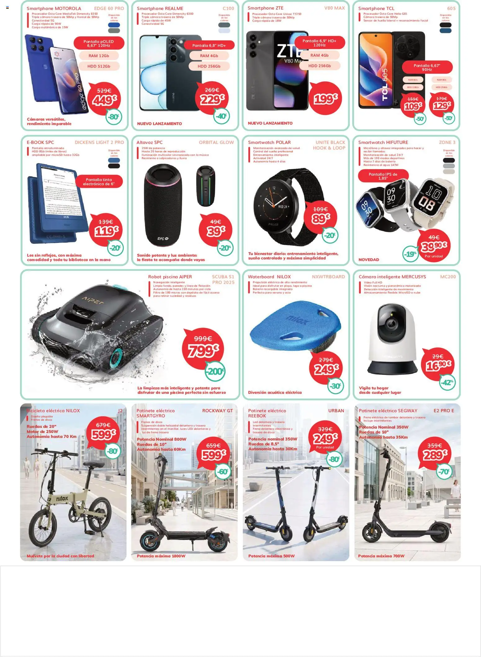 Mi Electro folleto │ válido desde el 01.06.2026 | Página: 12 | Productos: Bicicleta, Patinete, Navegación, Ελιές