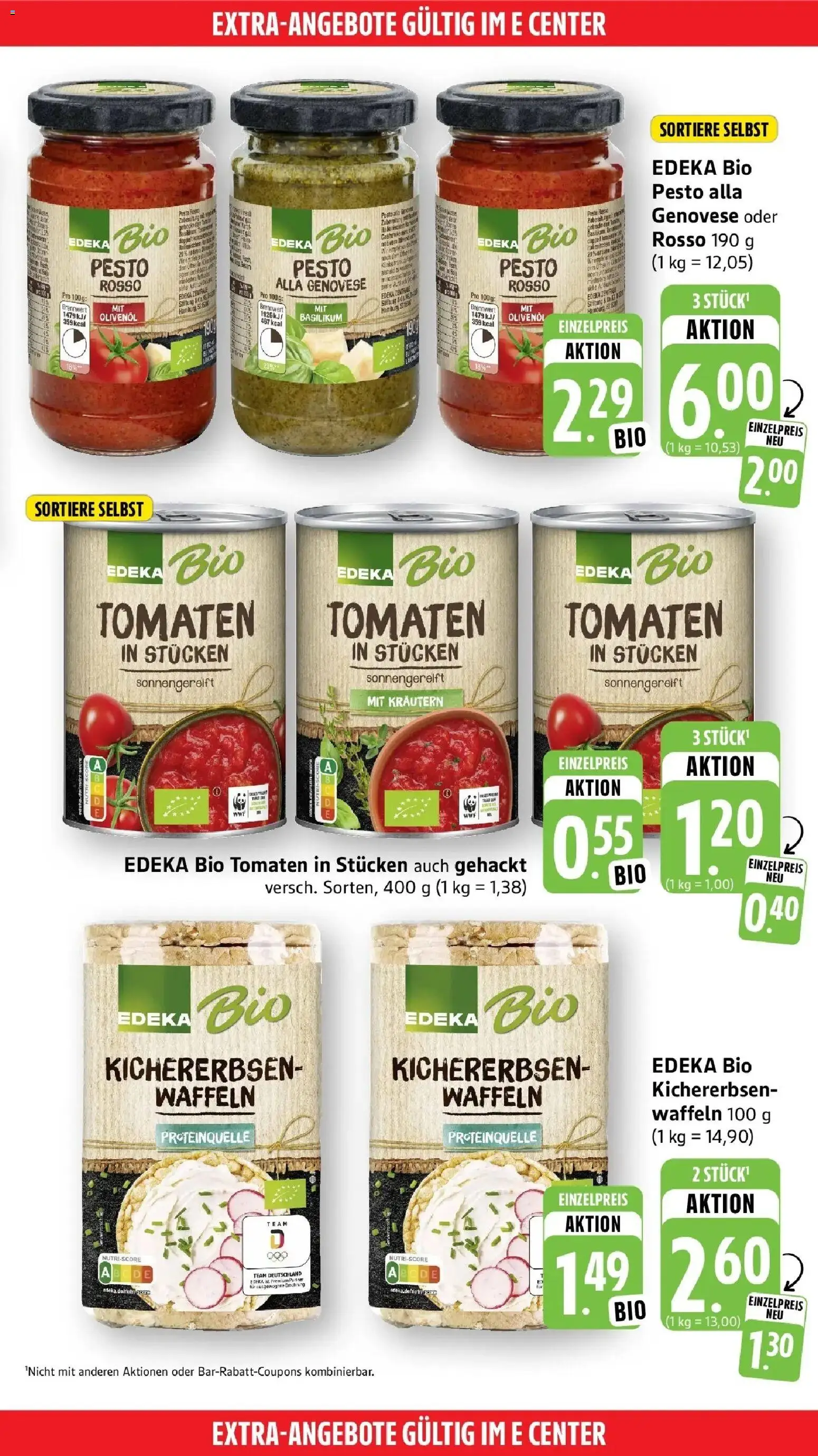 Edeka Prospekt Speyer (ab 21.09.2026) » Angebote Online | Seite: 49 | Produkte: Olivenol, Tomaten, Waffeln