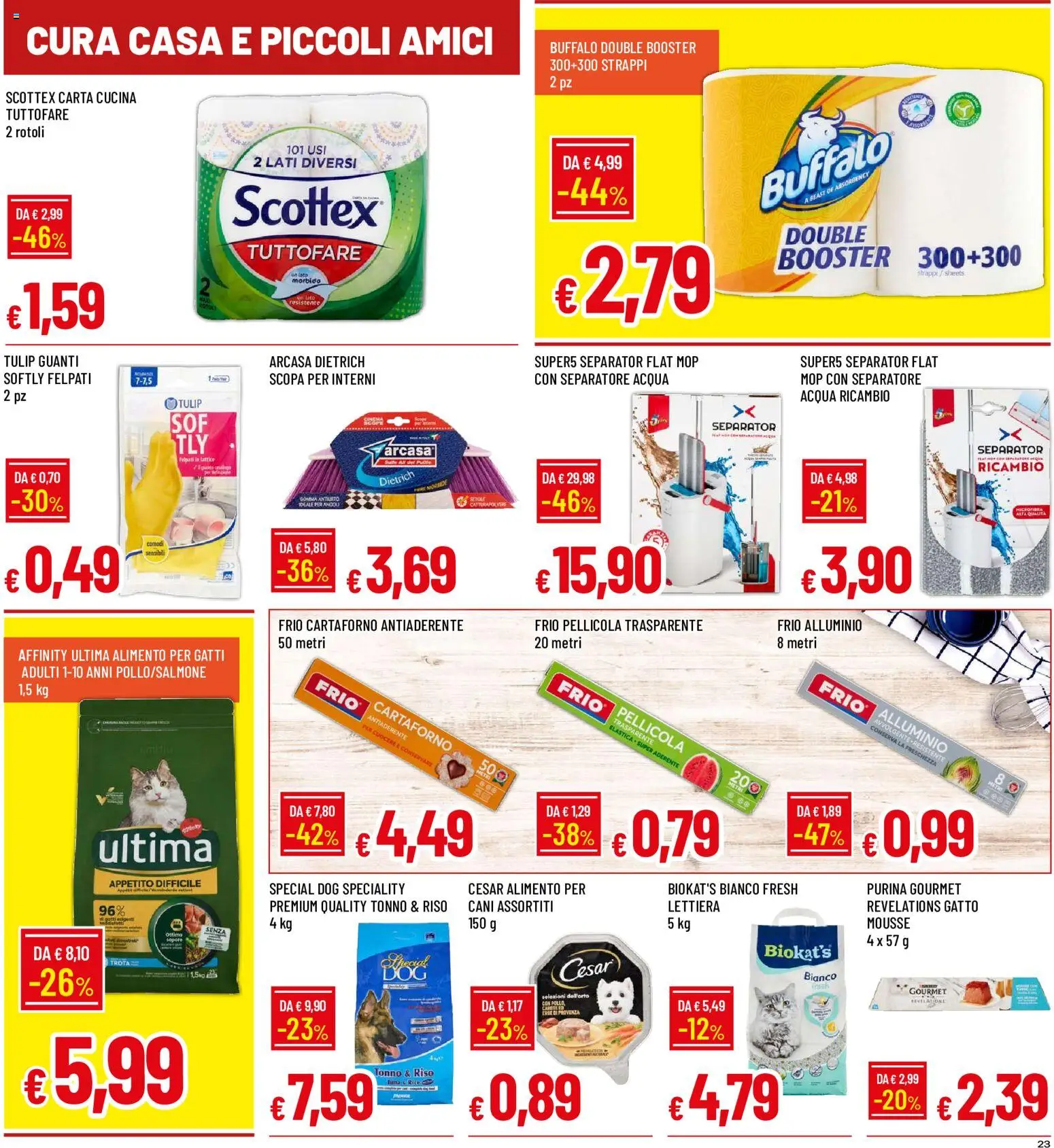 Volantino Galassia del 27/08/2026 | Pagina: 23 | Prodotti: Erbe, Riso, Acqua, Alluminio