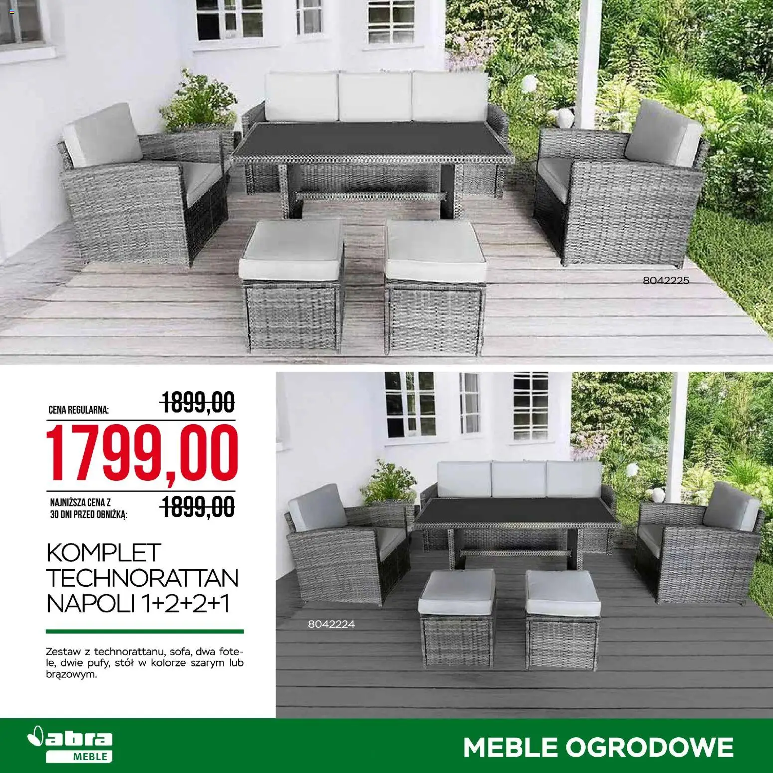 Abra meble gazetka od 27.05.2026 | Strona: 16 | Produkty: Stół, Meble ogrodowe