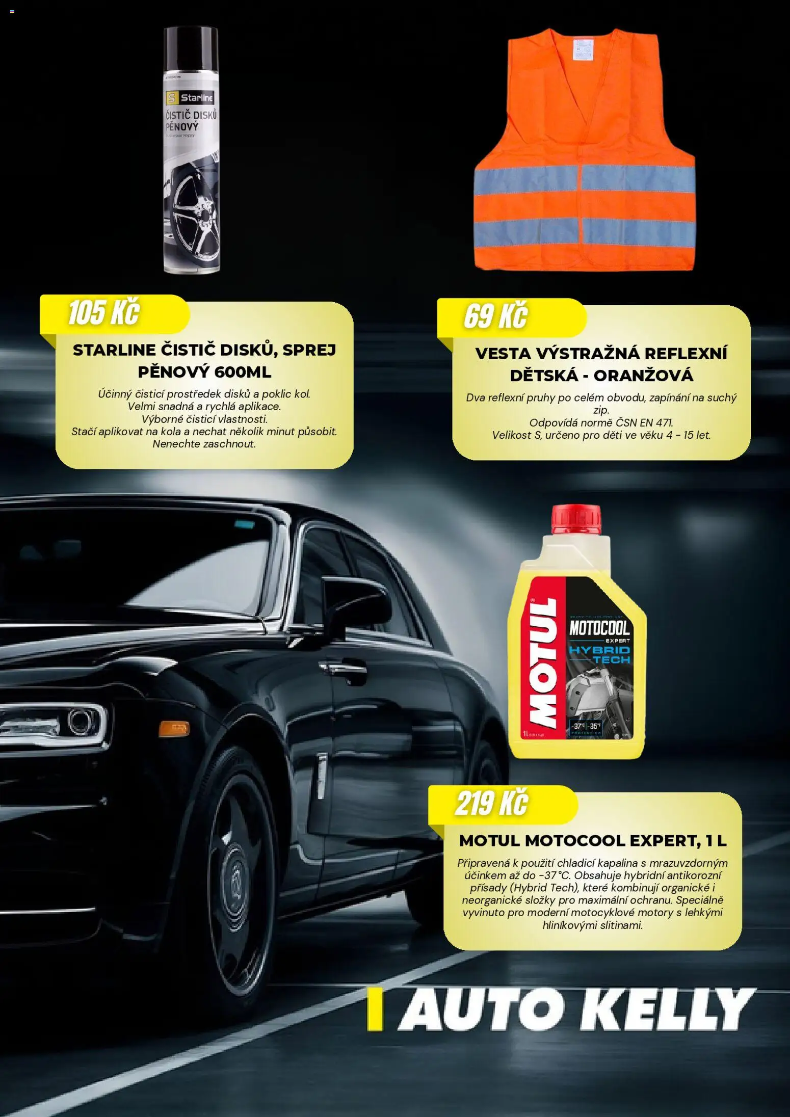 Auto Kelly leták od 02.09.2026 | Strana: 5 | Produkty: Přísady, Čistící prostředek, Med, Kola