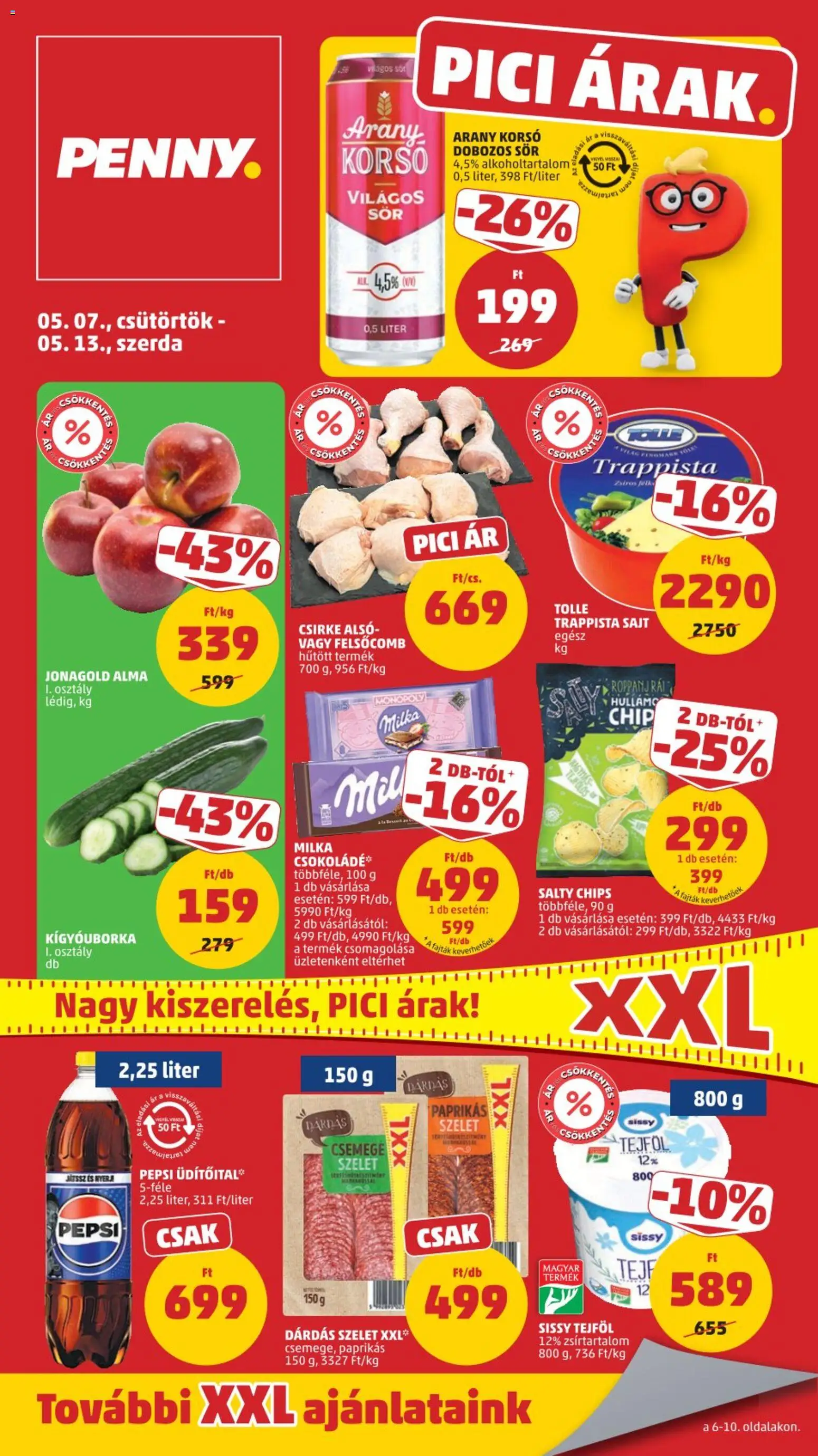 PENNY Akciós Újság 2026.05.07.-tól/töl - fantasztikus ajánlatokat! 🛍️ | Magyarország