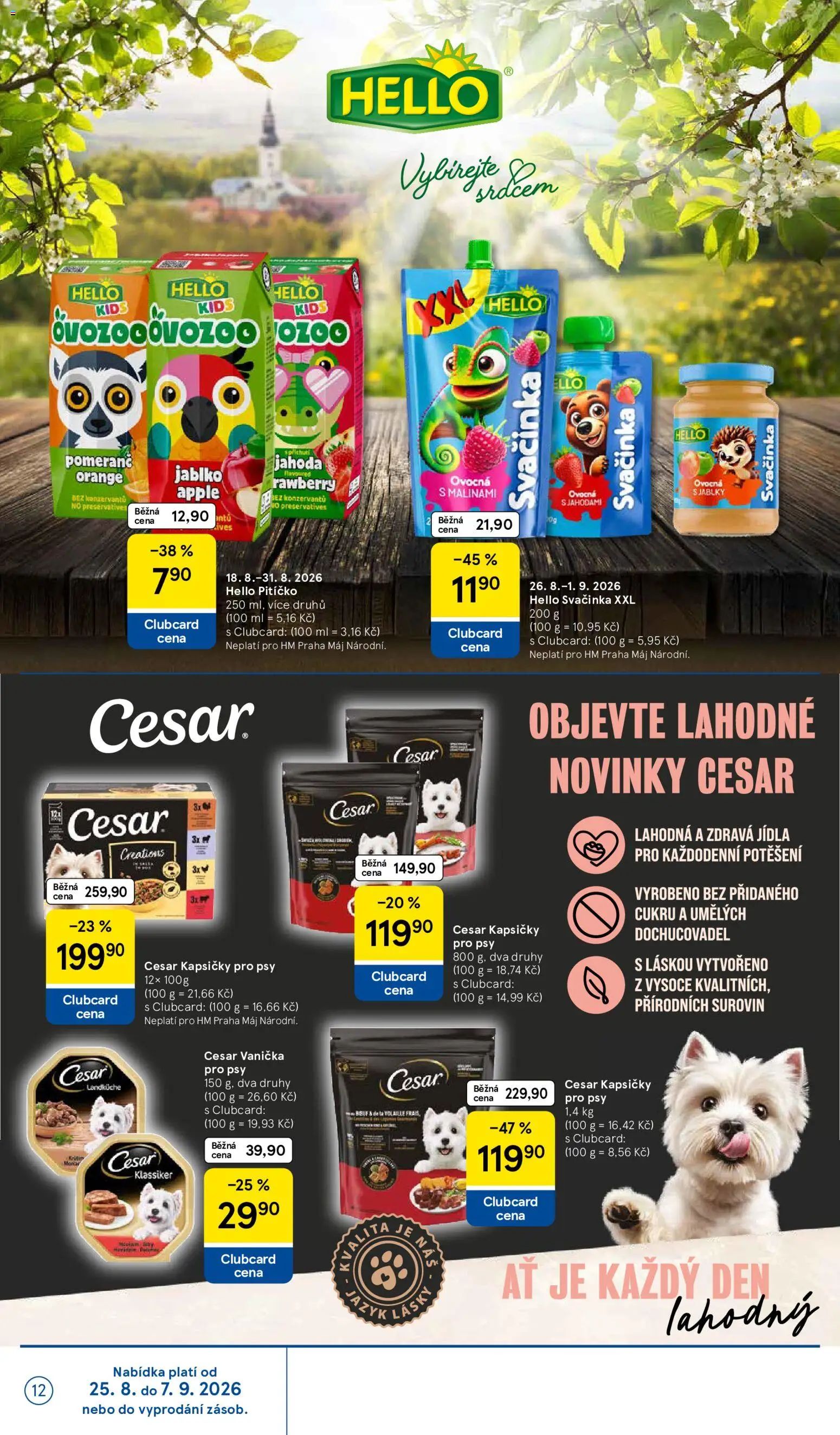 Tesco leták - Hypermarket od 26.08.2026 | Strana: 12