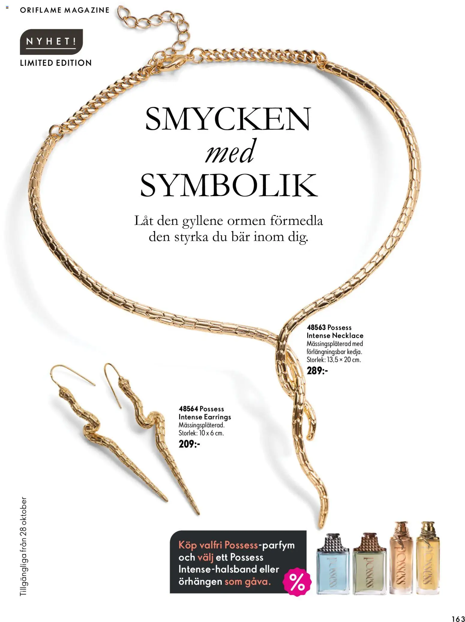 Oriflame reklamblad aktuell från 07/10/2026 | Sida: 163