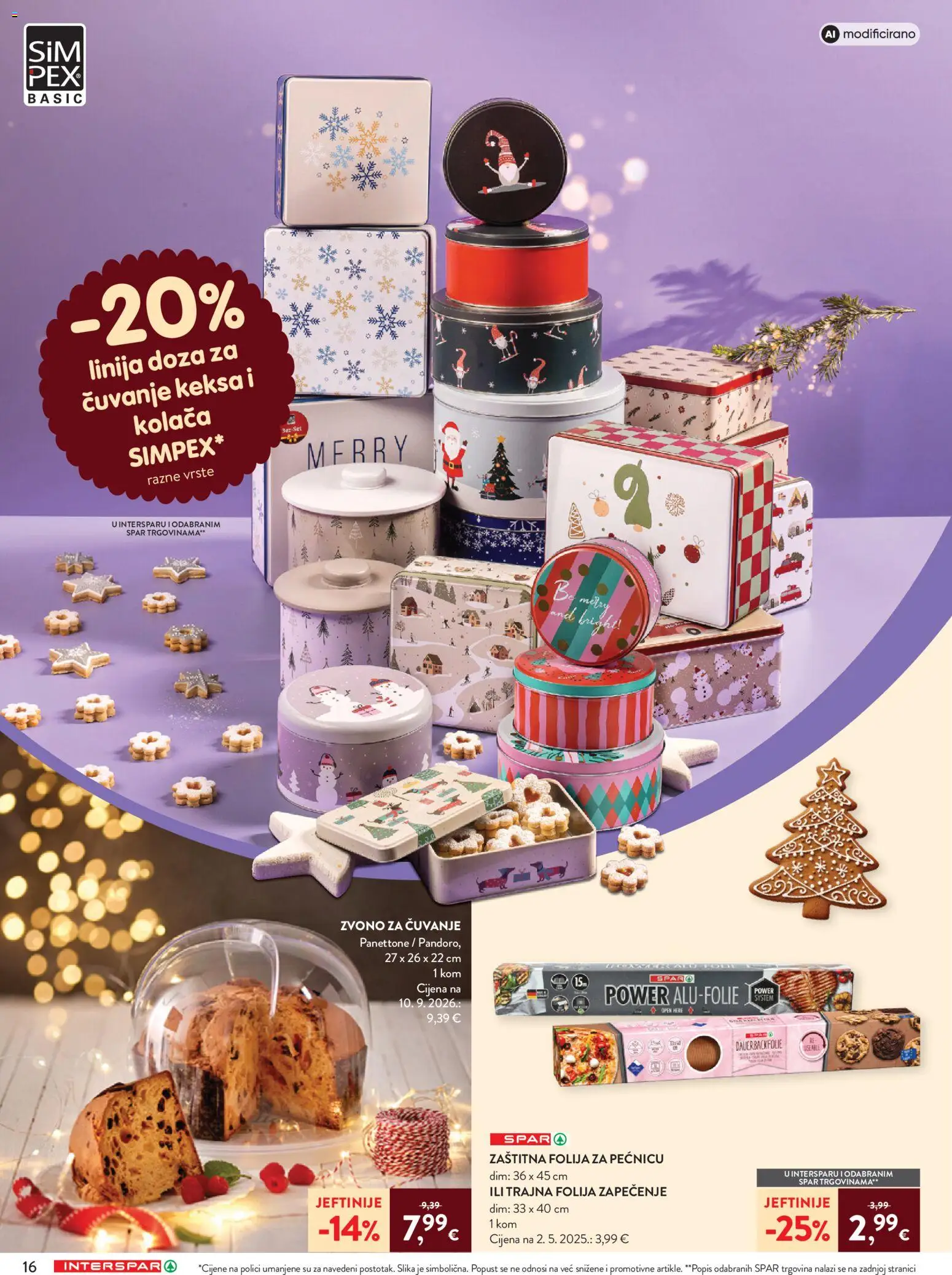 Interspar katalog | vrijedi od 07.10.2026 | Stranica: 18 | Proizvodi: Panettone, Folija