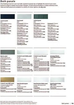 Preview of B&Q - Bathrooms valid from 16/12/2025 | Page: 153