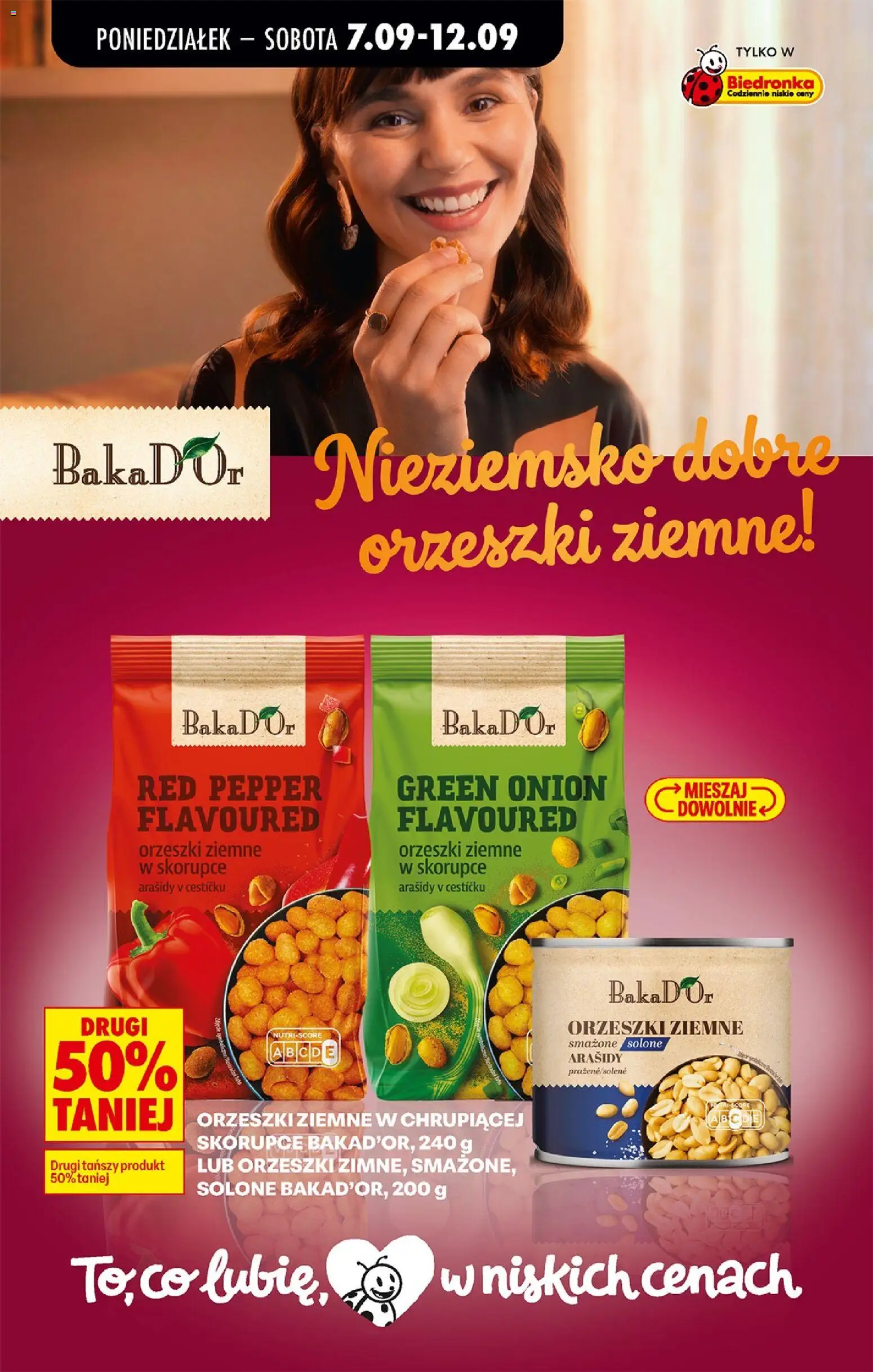 Biedronka Polsko leták od 07.09.2026 | Strana: 58 | Produkty: Arašídy