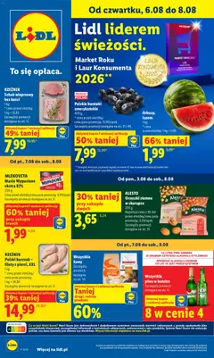 Náhled letáku Lidl Polsko leták od 06.08.2026