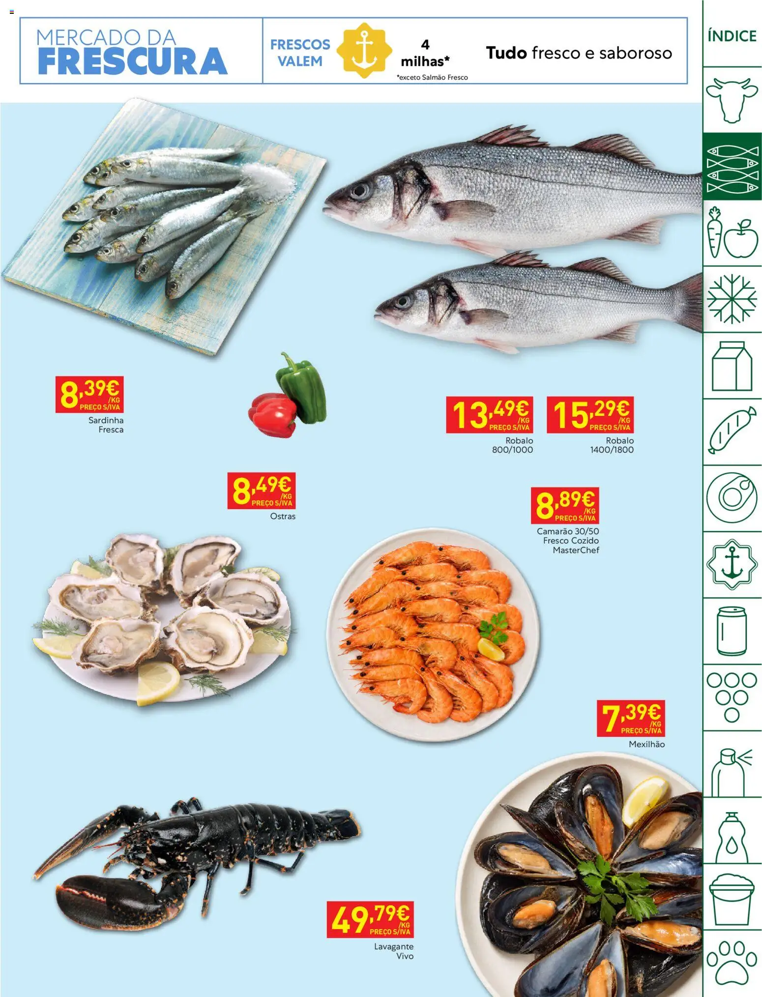 Recheio folheto Madeira │ válido de 27/10/2026 | Página: 5 | Produtos: Ostras, Camarão, Salmão, Salmão fresco