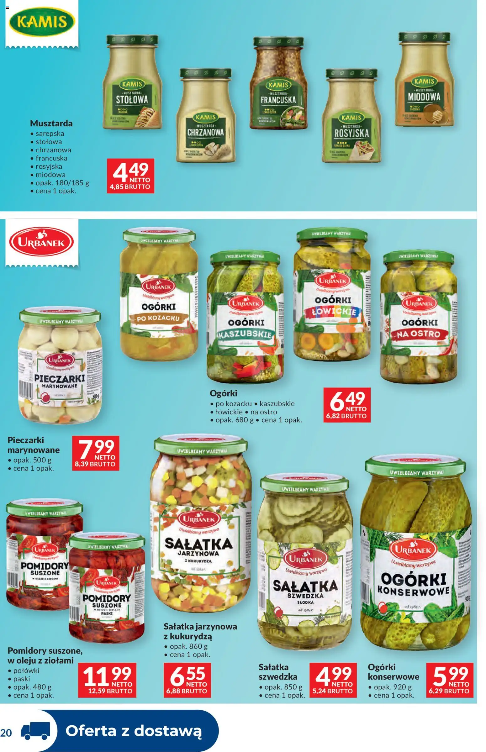 Makro gazetka - Dystrybucja do sklepów od 14.04.2026 | Strona: 20 | Produkty: Pieczarki, Ogórki, Sałatka, Warzywa