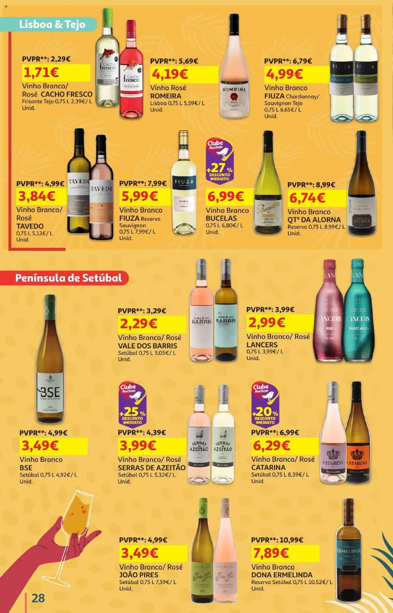 Auchan - Férias de Verão  Casa Verão │ válido de 22/07/2026 | Página: 28 | Produtos: Vinho