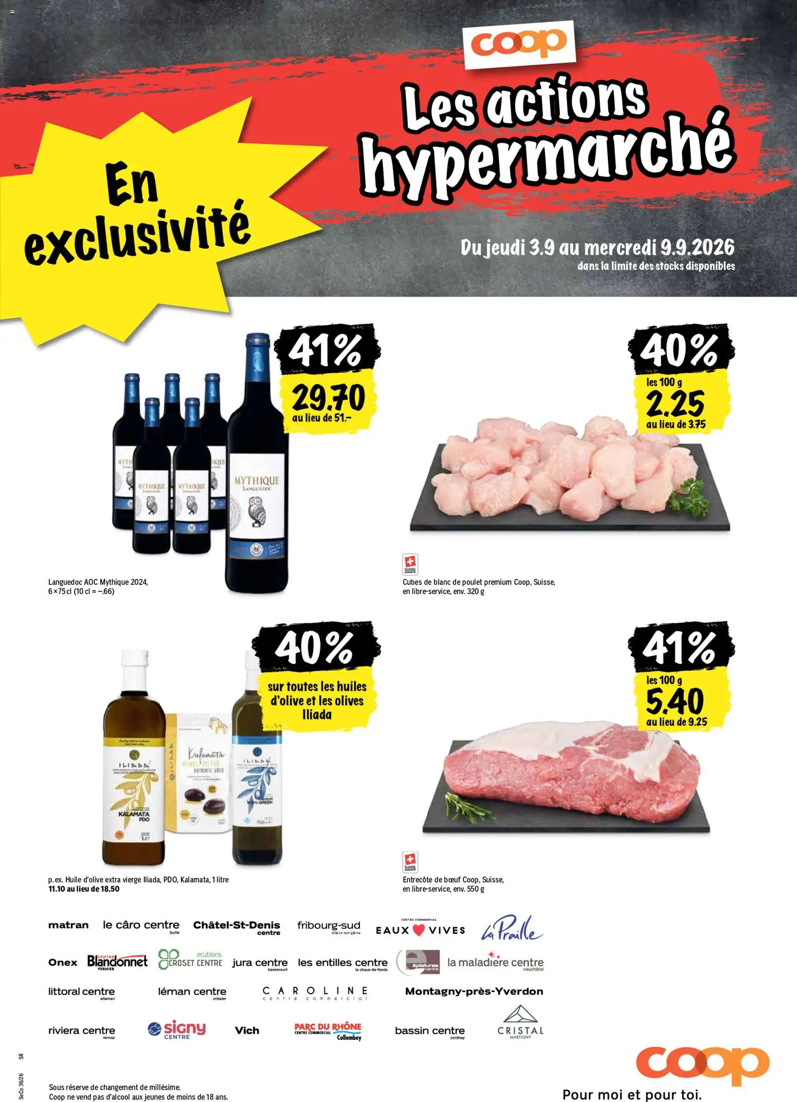 Coop aktionen FR – gültig ab 03.09.2026 | Seite: 21