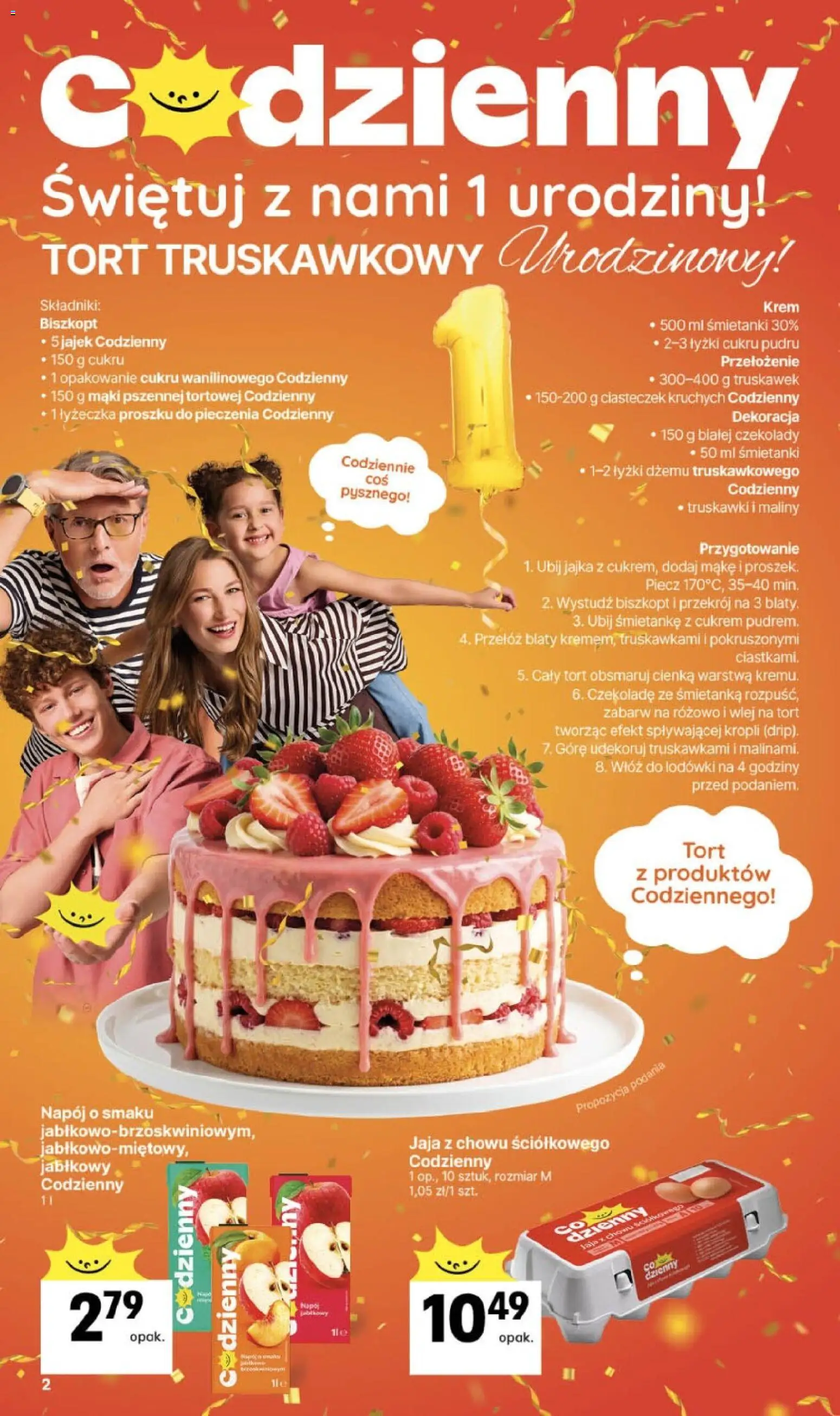 Delikatesy Centrum gazetka - Sklepy Własne od 20.08.2026 | Strona: 2 | Produkty: Czekolady, Maliny, Truskawki, Jaja