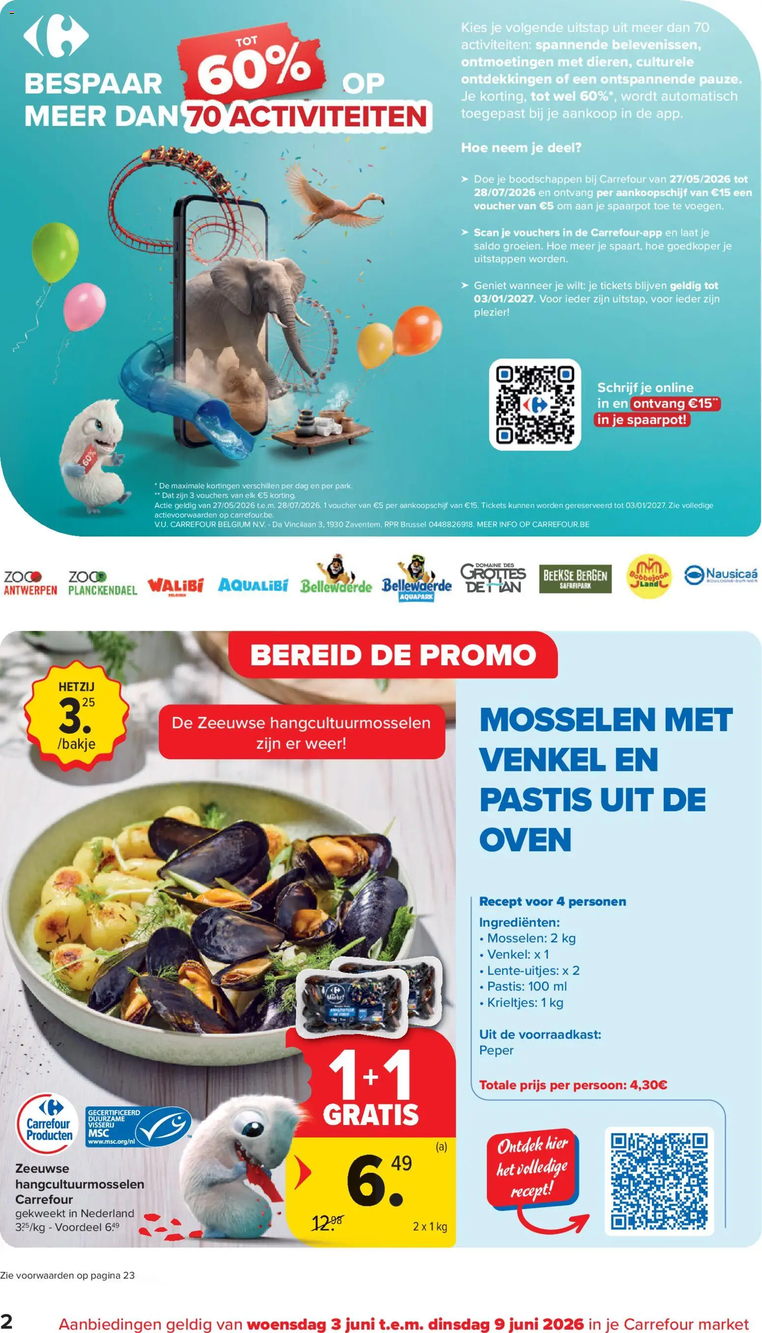 {H1} | Pagina: 2 | Producten: Mosselen, Krieltjes, Oven, De oven