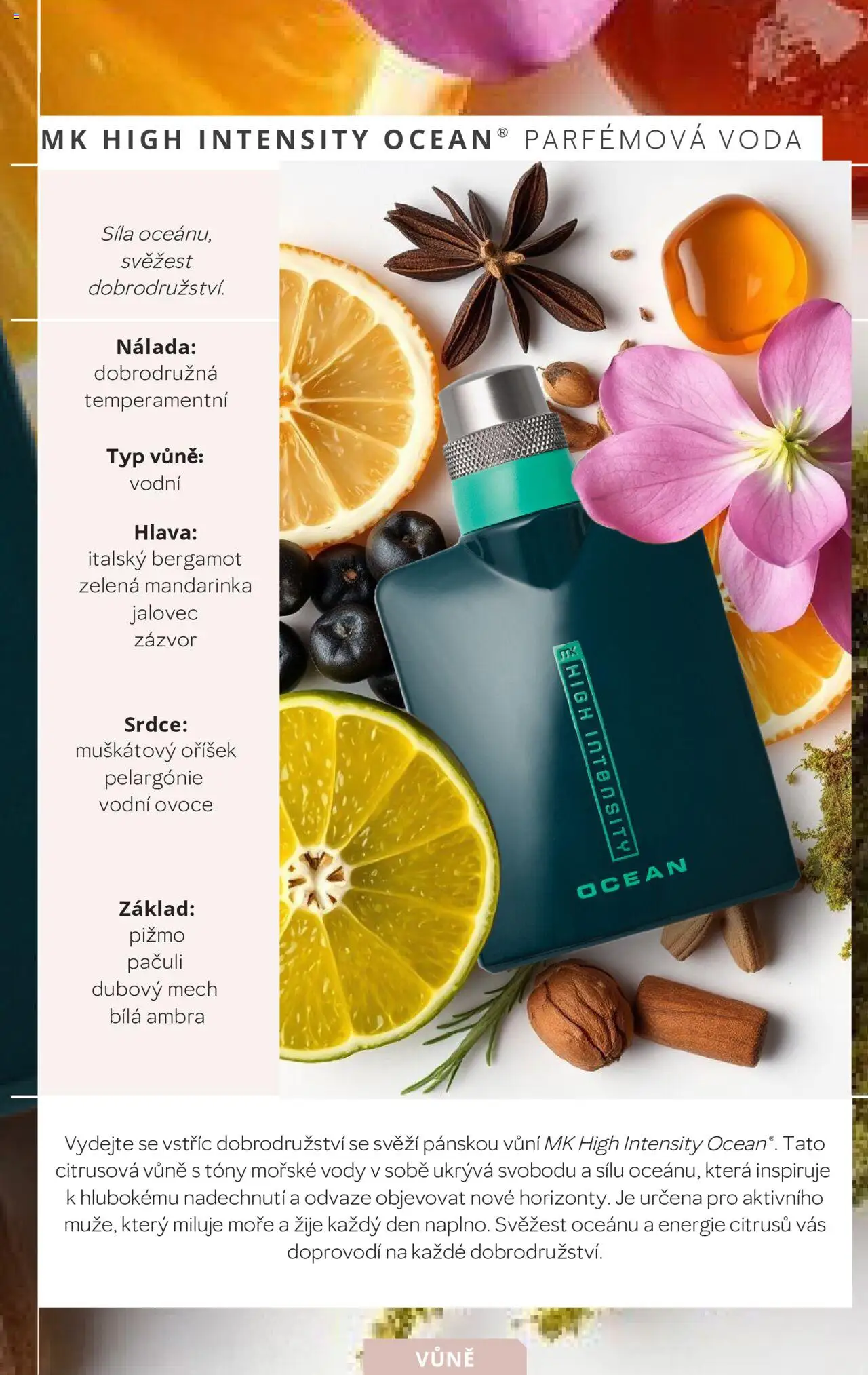 Mary Kay katalog vůní od 07.12.2024 | Strana: 24 | Produkty: Ovoce, Voda, Zázvor