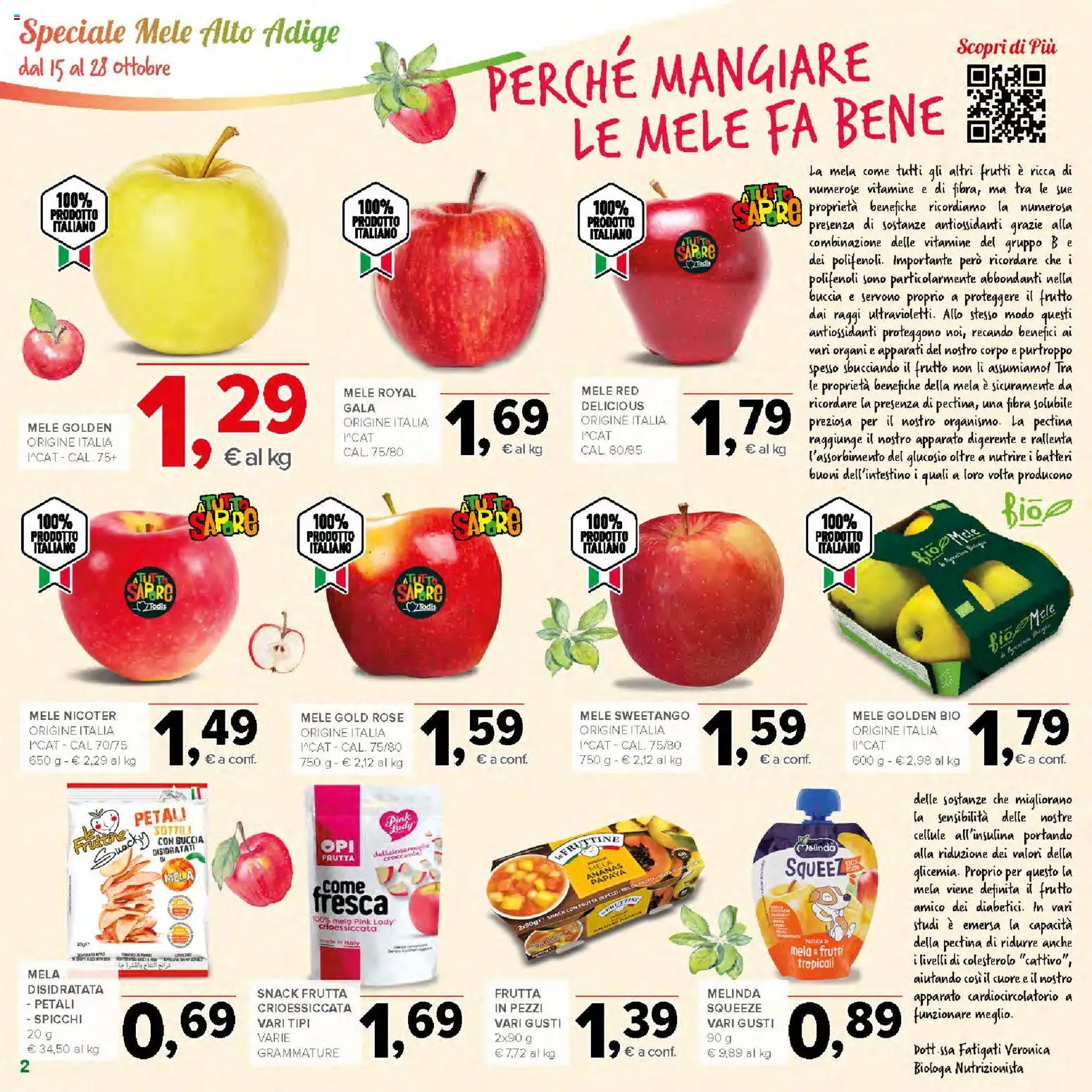 Volantino Todis del 15/10/2026 | Pagina: 2