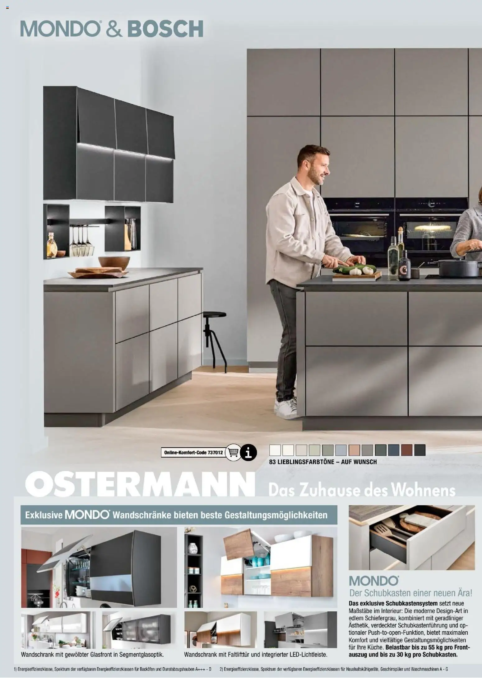 Ostermann - Fakta Küchenjournal 2026 – gültig ab 03.09.2026 | Seite: 8 | Produkte: Bosch, Geschirrspüler, Backofen