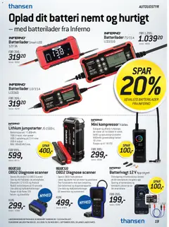 Thansen - Tilbudsavis gyldig fra 29/07/2026 | Side: 19 | Produkter: Smartphone, Scanner, Batteri