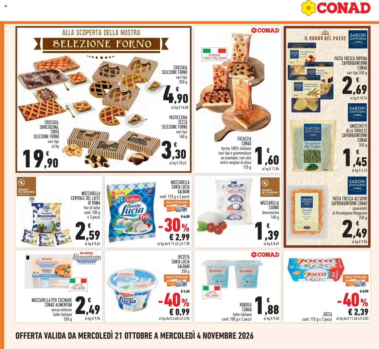 Volantino Conad del 21/10/2026 | Pagina: 8