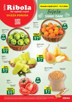 Ribola Svježa Ponuda - Pregled kataloga iz trgovine Ribola, vrijedi od 08.07.2026