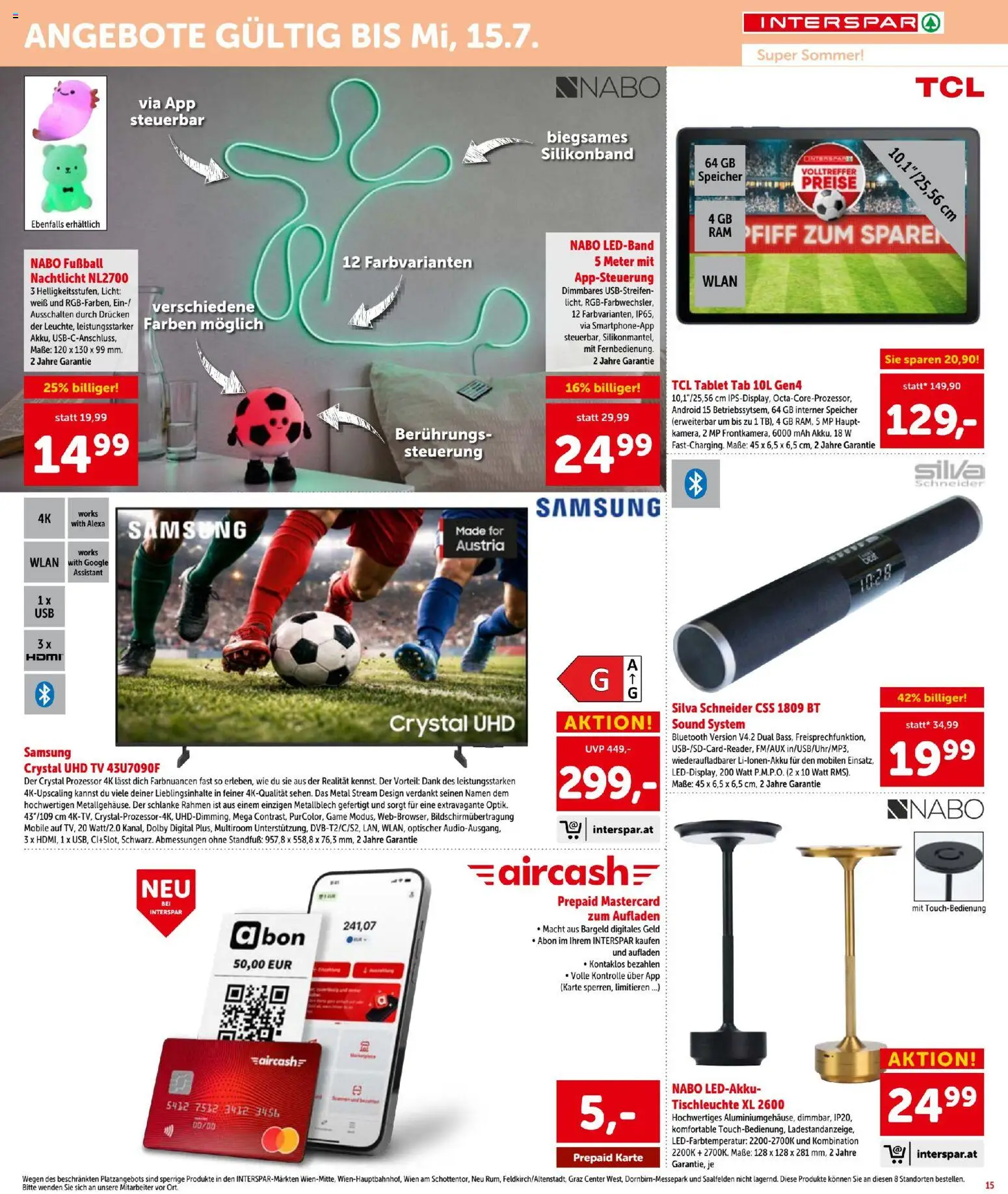Interspar - Flugblatt gültig ab 25.06.2026 | Seite: 15