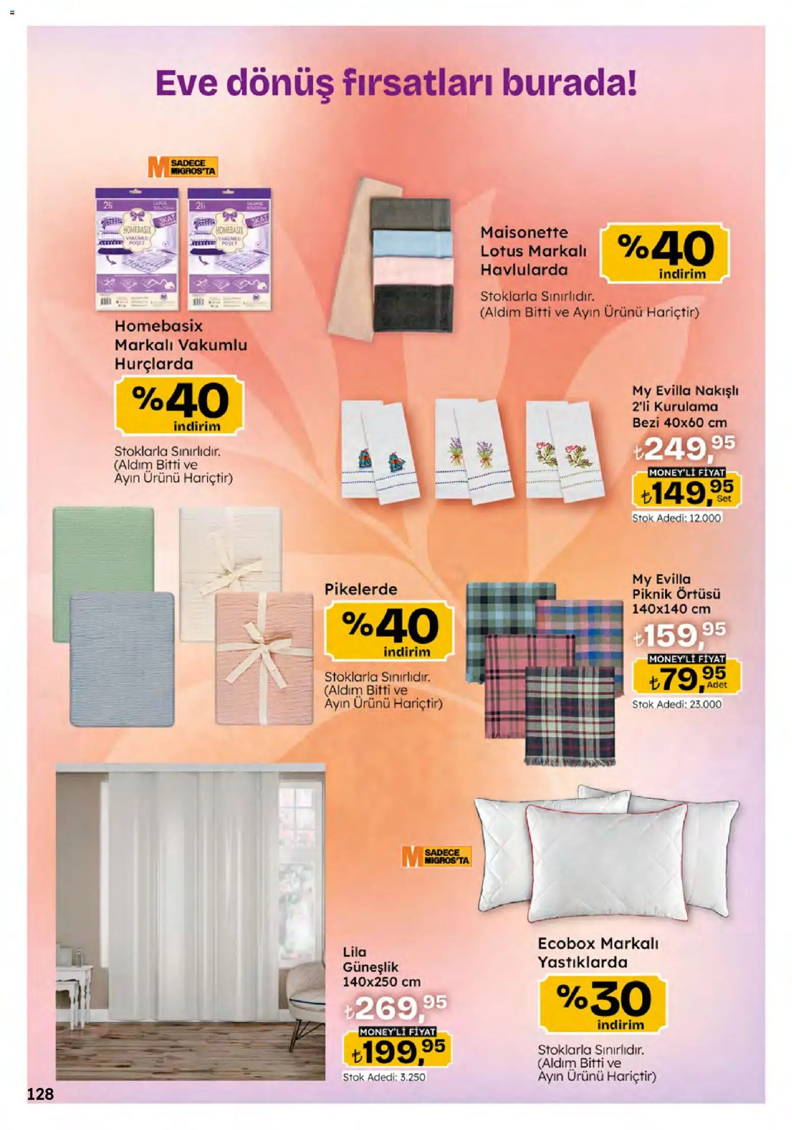 Migros Katalog - Migroskop - 24 Eylül 2026 tarihinden itibaren geçerlidir | Sayfa: 128