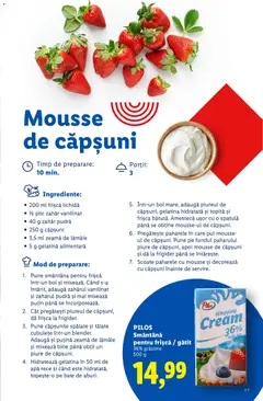 Ofertele Lidl valabile de la 07.09.2026 | Pagină: 37 | Produse: Pilos, Frișcă, Smântână, Zahăr