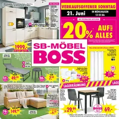 SB Möbel Boss Prospekt Mühlhausen ab 13.06.2026 gültig