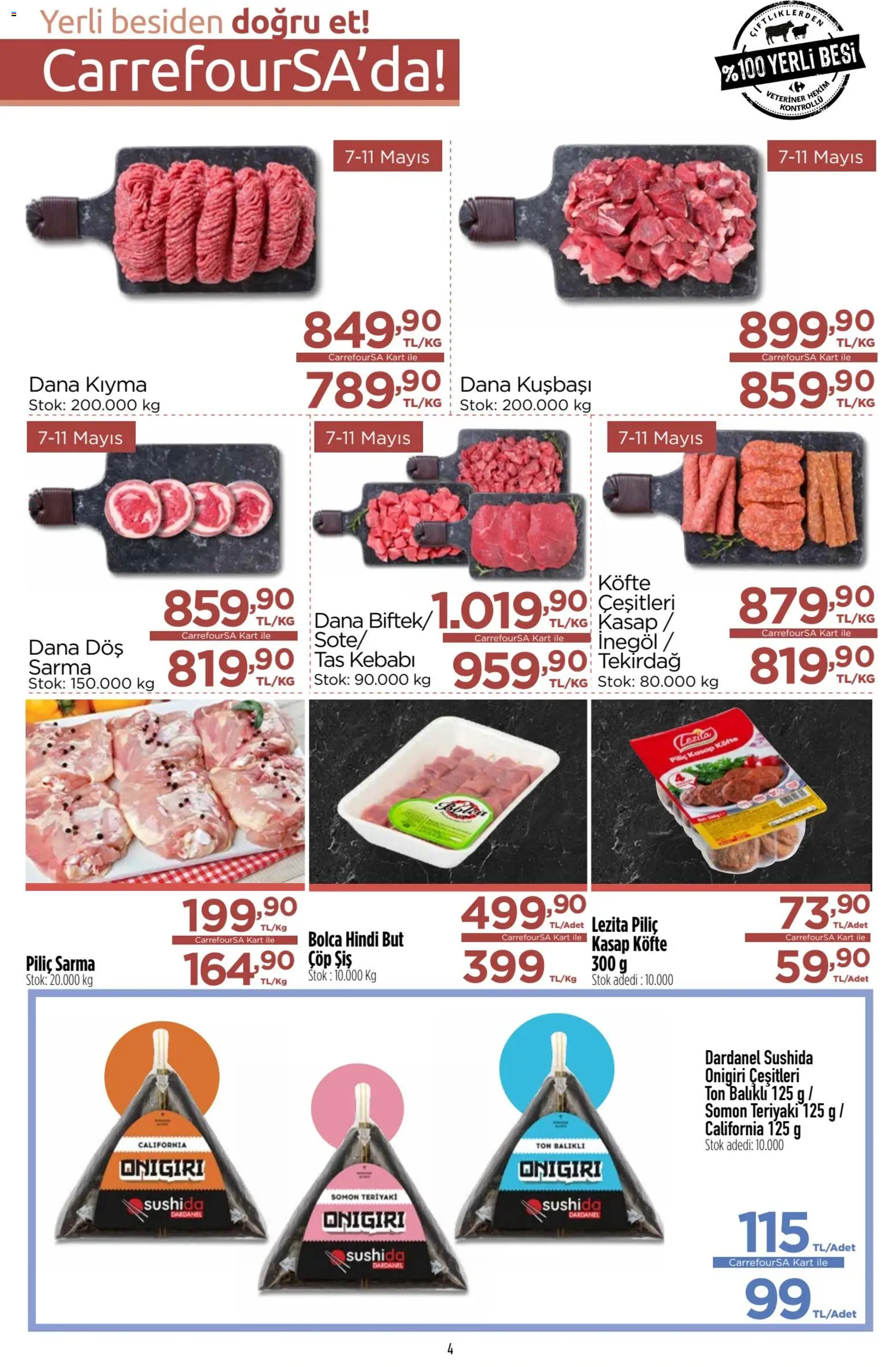CarrefourSA Katalog - 07.05.2026 tarihinden itibaren geçerlidir | Sayfa: 4