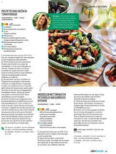 MOSSALEN MET TOMAAT EN PETERSELIE VAN GIORGIA'S KITCHEN, Hoofdgerecht - 4 pers. - 30 min - Voorbeeld van een folder van Albert Heijn, geldig van 03-07-2026 | Pagina: 45 | Producten: Witte wijn, Olie, Schep, Paneermeel