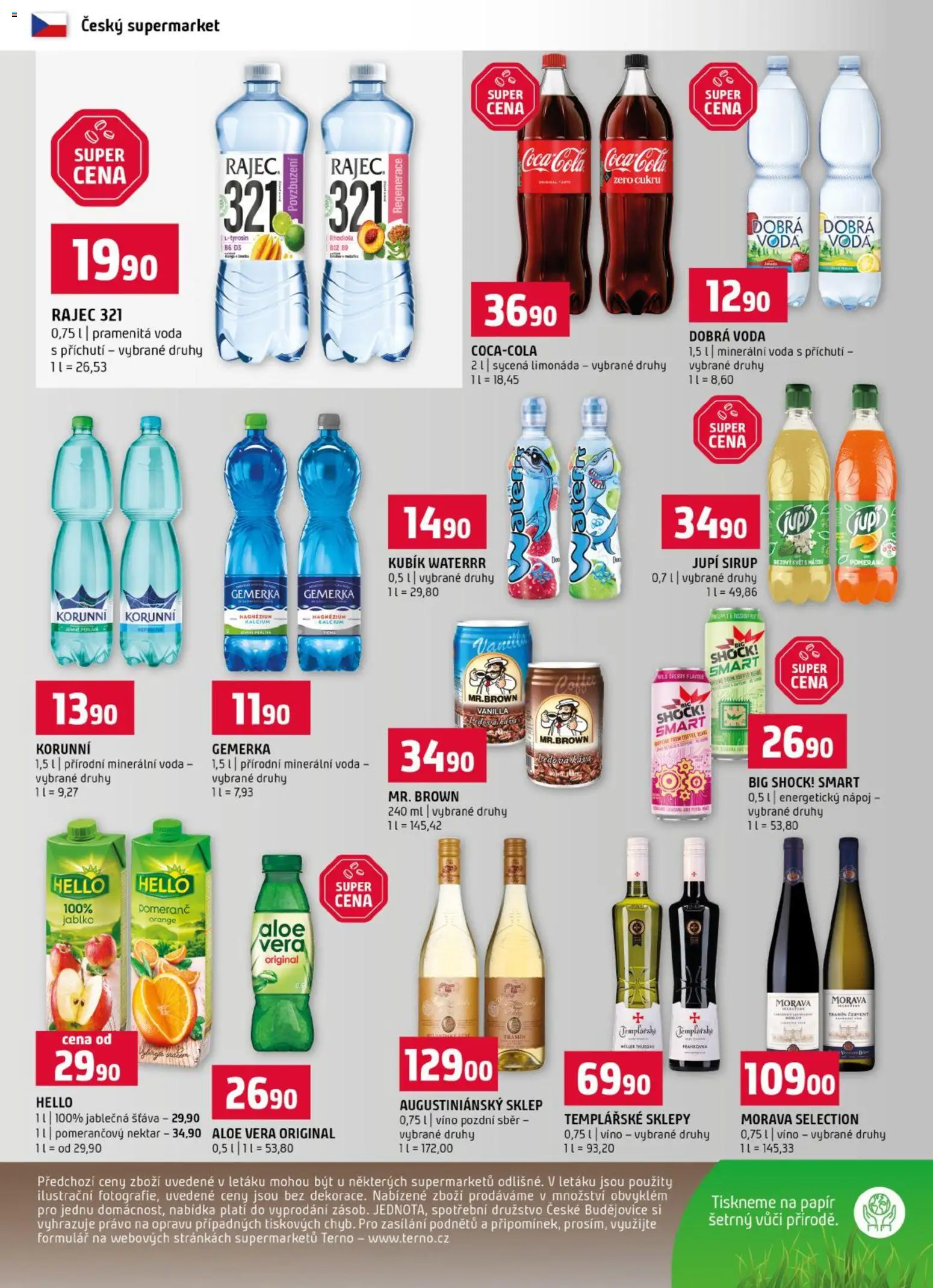 Terno leták od 09.09.2026 | Strana: 12 | Produkty: Gemerka, Jupí, Sirup, Šťáva
