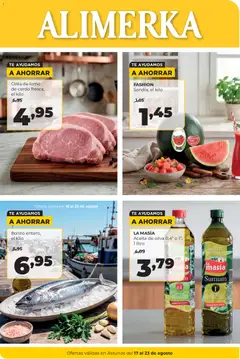 Vista previa Alimerka folleto válido desde el 17/08/2026