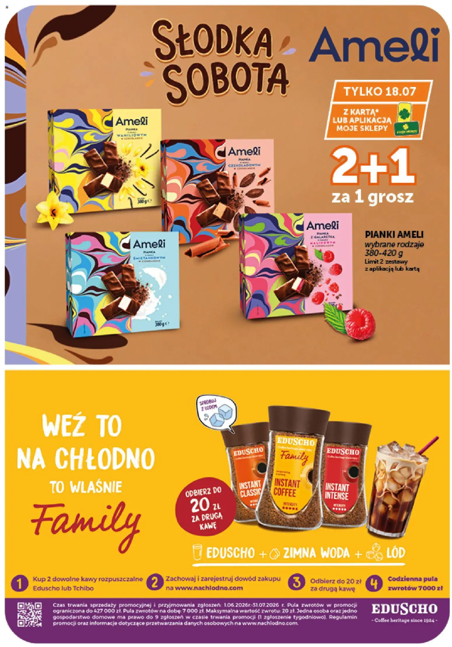 Groszek gazetka - Minimarket od 16.07.2026 | Strona: 15 | Produkty: Karta, Tchibo, Pianki, Woda
