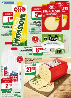 Pogląd oferty "Dino gazetka" - ważna od 27.05.2026 | Strona: 45 | Produkty: Mleko, Ser, Jaja