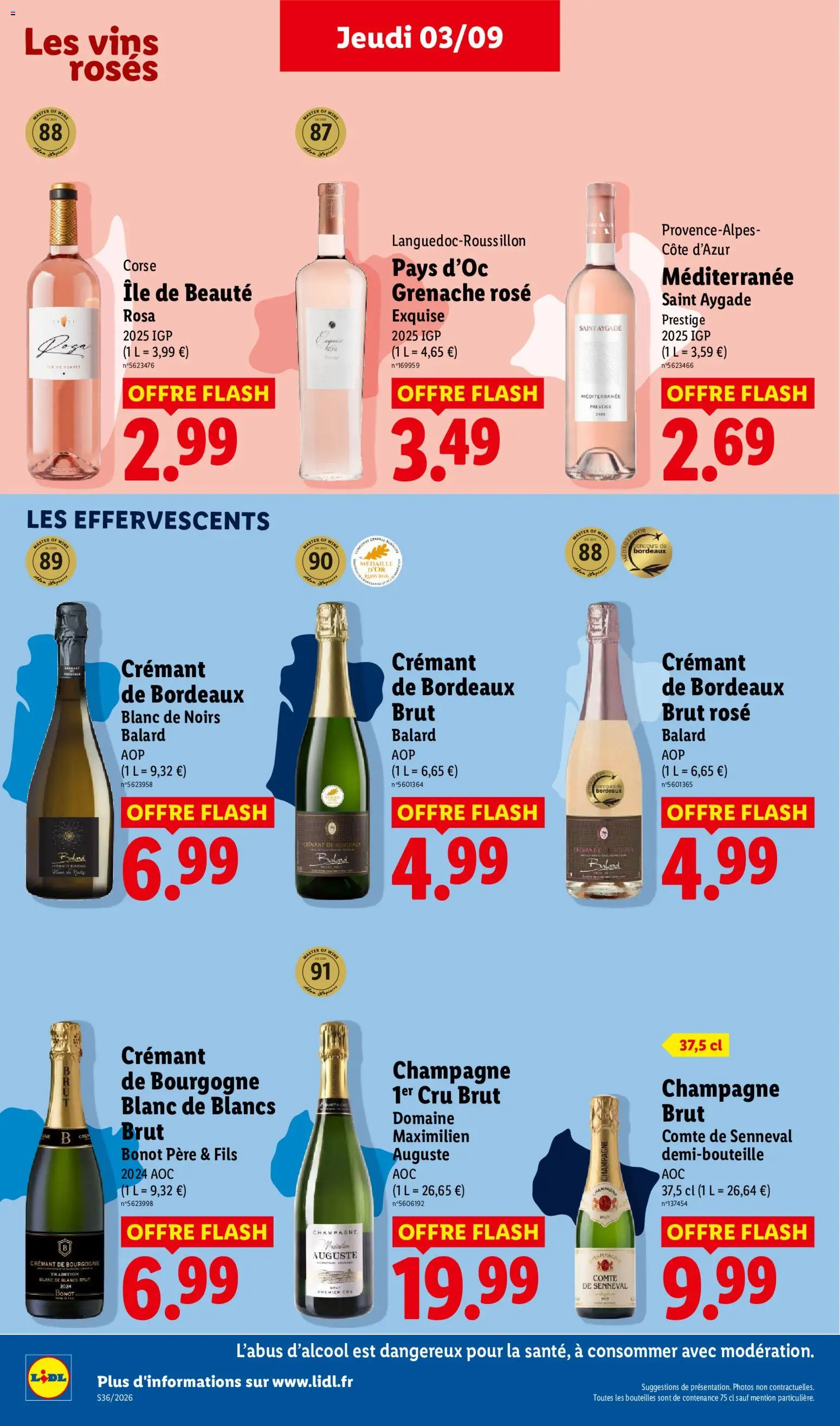 {H1} | Page: 28 | Produits: Crémant de bourgogne, Brut champagne, Crémant de Bordeaux, Crémant