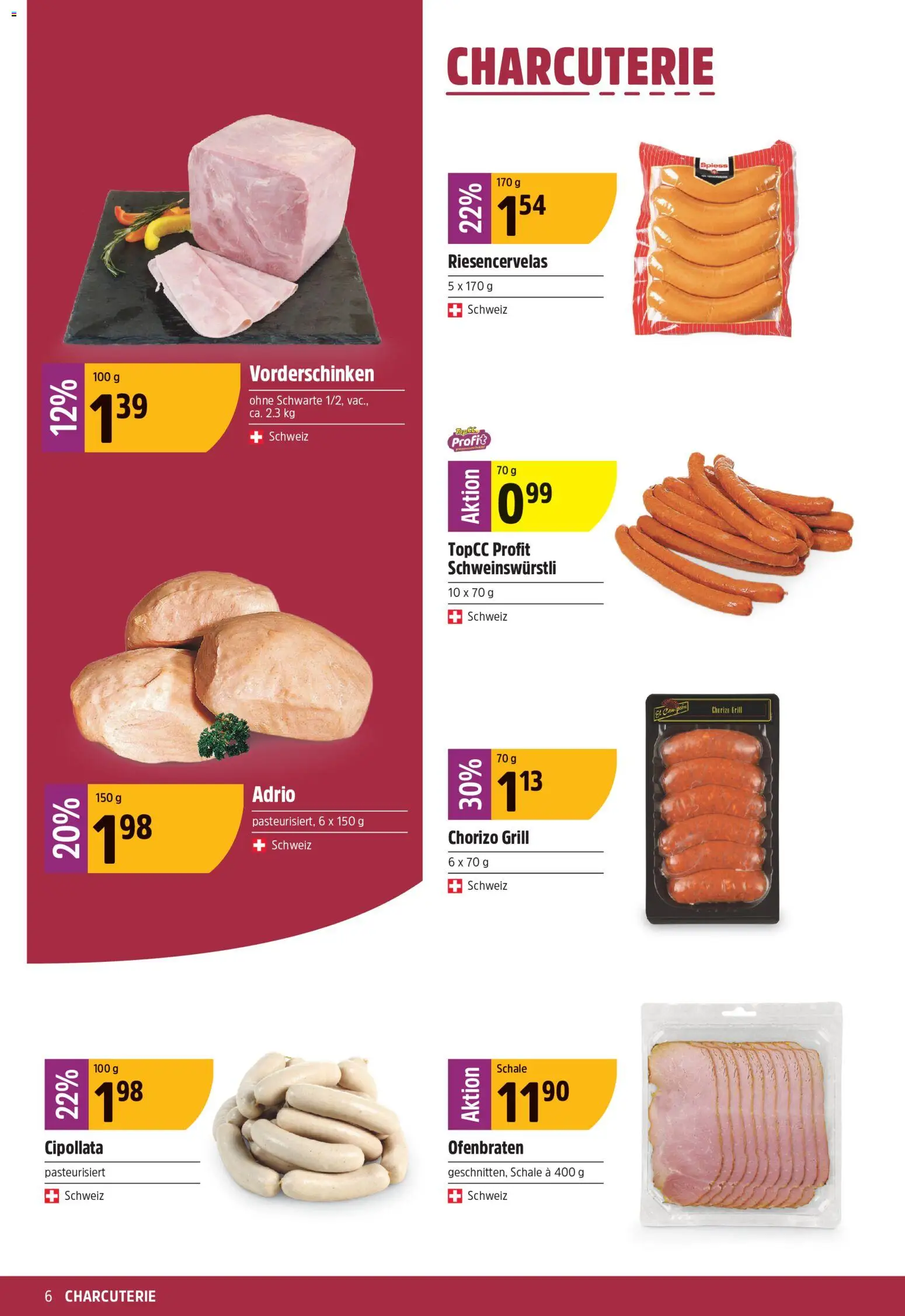 TopCC aktionen – gültig ab 24.08.2026 | Seite: 6 | Produkte: Grill