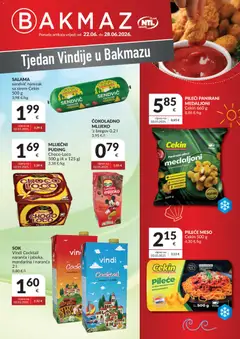 Bakmaz Tjedan Vindije - Pregled kataloga iz trgovine Bakmaz, vrijedi od 22.06.2026