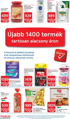 Tesco aktuális akciós újság - amely érvényes a következő dátumtól: 2026.08.27. | Oldal: 4
