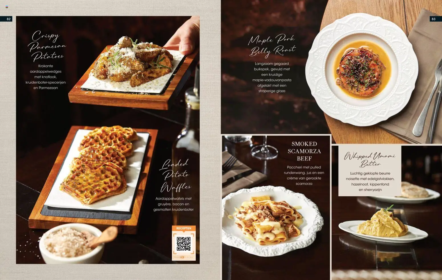 {H1} | Pagina: 42 | Producten: Bacon, Parmezaan, Kruidenboter, Crème