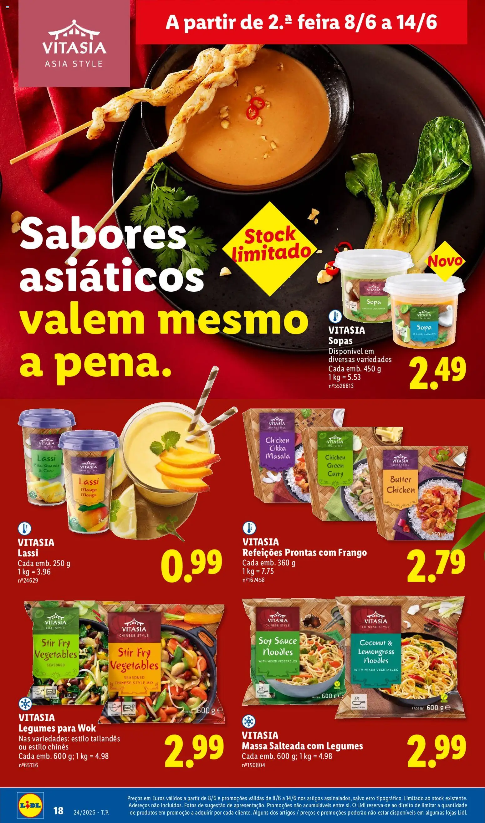Lidl folheto | 08/06/2026 |  🎉 Como obter um desconto limitado? Poupe ainda hoje! | Portugal